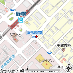 北海道江別市野幌東町6周辺の地図