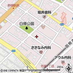 北海道江別市野幌町65-9周辺の地図