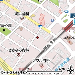 北海道江別市野幌町59-10周辺の地図