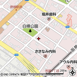 北海道江別市野幌町65-10周辺の地図
