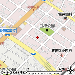 北海道江別市野幌町67-21周辺の地図