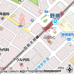 北海道江別市野幌町100周辺の地図