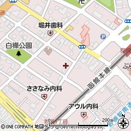 北海道江別市野幌町60-13周辺の地図