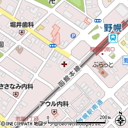 ニコルハイツ野幌周辺の地図