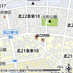 札幌市元町児童会館周辺の地図