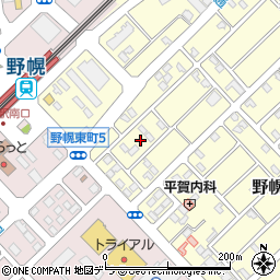 北海道江別市野幌東町9周辺の地図