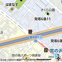 シーピー化成株式会社　札幌オフィス周辺の地図