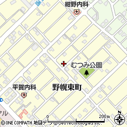 北海道江別市野幌東町22-6周辺の地図