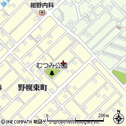 北海道江別市野幌東町38-5周辺の地図
