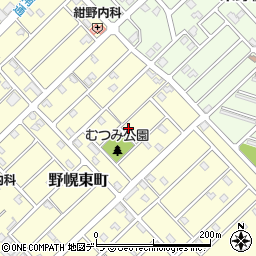 北海道江別市野幌東町38-7周辺の地図