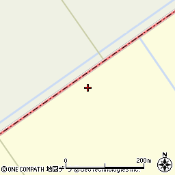 北海道空知郡南幌町南７線西4177周辺の地図