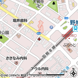 北海道江別市野幌町59-8周辺の地図