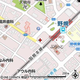 北海道江別市野幌町51-9周辺の地図