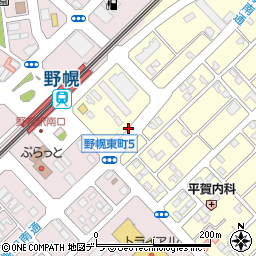 北海道江別市野幌東町6-1周辺の地図