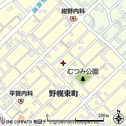 北海道江別市野幌東町22周辺の地図