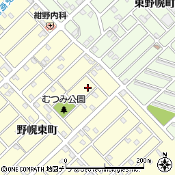 北海道江別市野幌東町38-3周辺の地図