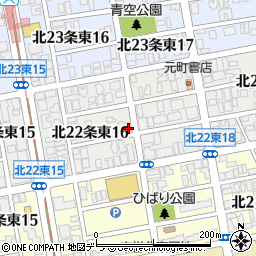 イーストサイド１６周辺の地図