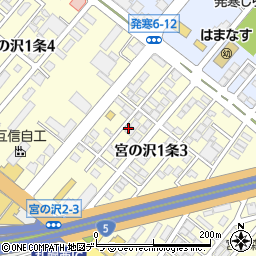 北海道スイコー株式会社　営業部周辺の地図