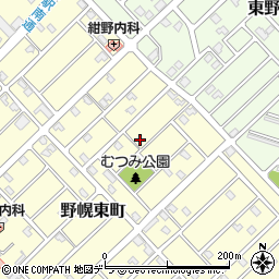 北海道江別市野幌東町37-9周辺の地図
