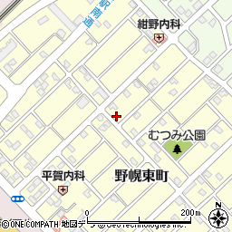 北海道江別市野幌東町23-8周辺の地図