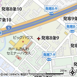 北海道家具運輸周辺の地図