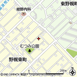 北海道江別市野幌東町38-10周辺の地図