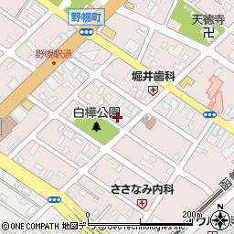 北海道江別市野幌町61-2周辺の地図