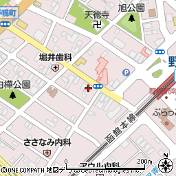 北海道江別市野幌町58-21周辺の地図