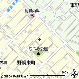 北海道江別市野幌東町37-11周辺の地図