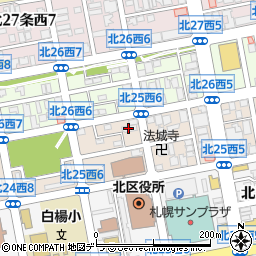 アースサポート札幌周辺の地図