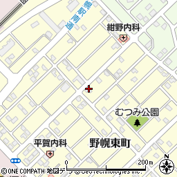 北海道江別市野幌東町23-10周辺の地図