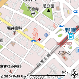 北海道江別市野幌町53-56周辺の地図