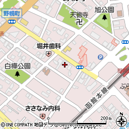 北海道江別市野幌町58-10周辺の地図