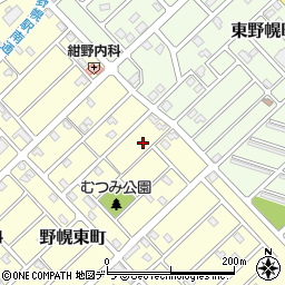 北海道江別市野幌東町37-5周辺の地図