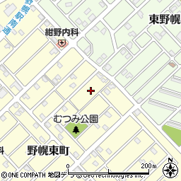 北海道江別市野幌東町37周辺の地図