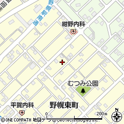 北海道江別市野幌東町23-3周辺の地図