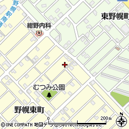 北海道江別市野幌東町37-4周辺の地図