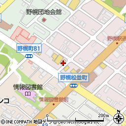 北海道江別市野幌町81-1周辺の地図