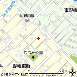 北海道江別市野幌東町37-14周辺の地図