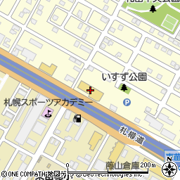 キャッツアイ東苗穂店周辺の地図