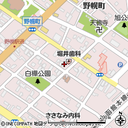 北海道江別市野幌町57-2周辺の地図
