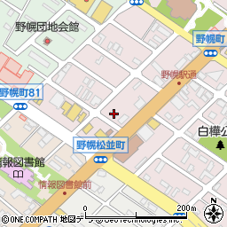 北海道江別市野幌町79-37周辺の地図