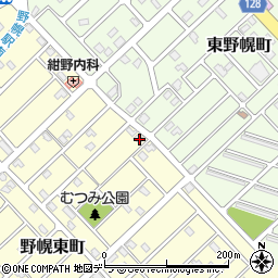 北海道江別市野幌東町37-2周辺の地図