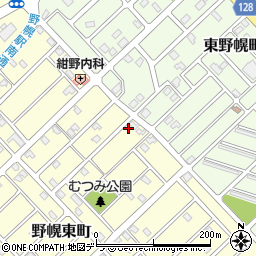 北海道江別市野幌東町37-16周辺の地図