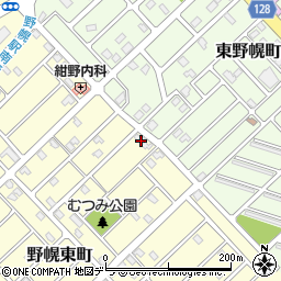 北海道江別市野幌東町37-1周辺の地図