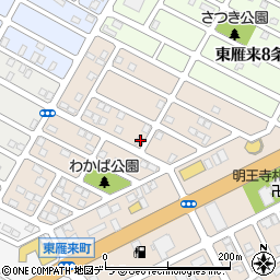 北海道軽販商事周辺の地図