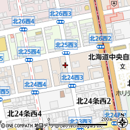 リパーク札幌北２５西３駐車場周辺の地図