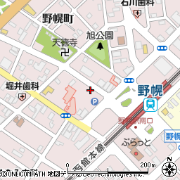 北海道江別市野幌町53-20周辺の地図