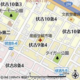 産直生鮮市場ふしこ店周辺の地図