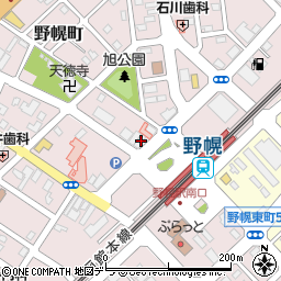 北海道江別市野幌町50-2周辺の地図